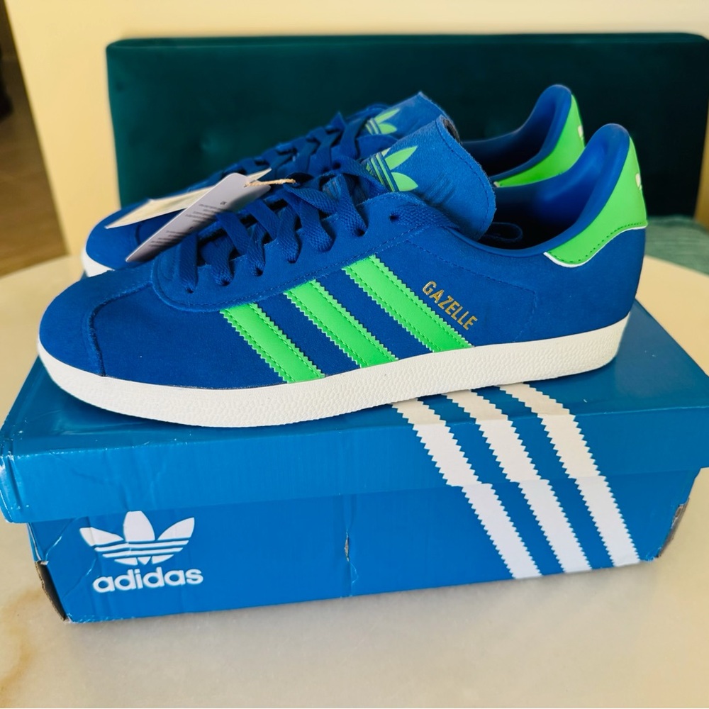 Adidas Men’s 7.5 or Women’s 9.5 Gazelle Royal Blue - Brand New With Tags
